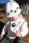 Paw Prints Sweater